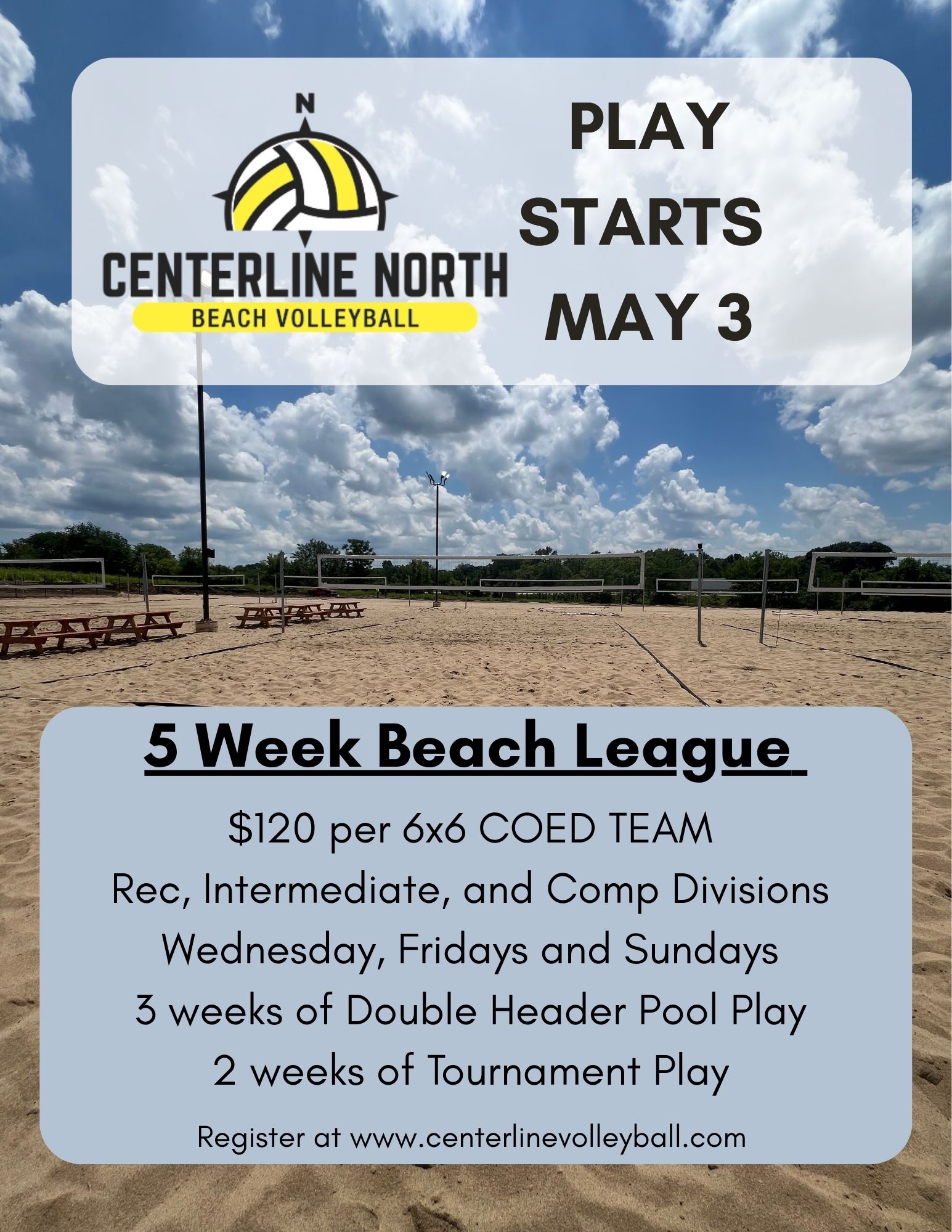 5 Week Beach League