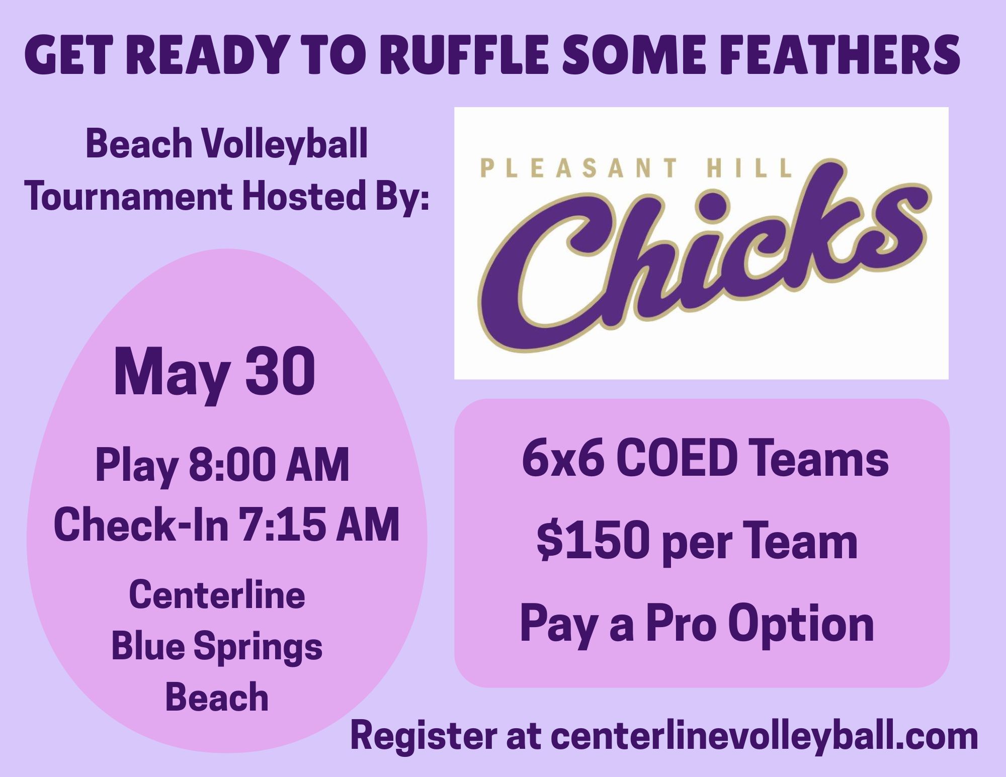 Ruffle some feathers Pleasant Hill Volleyball Tournament (2)