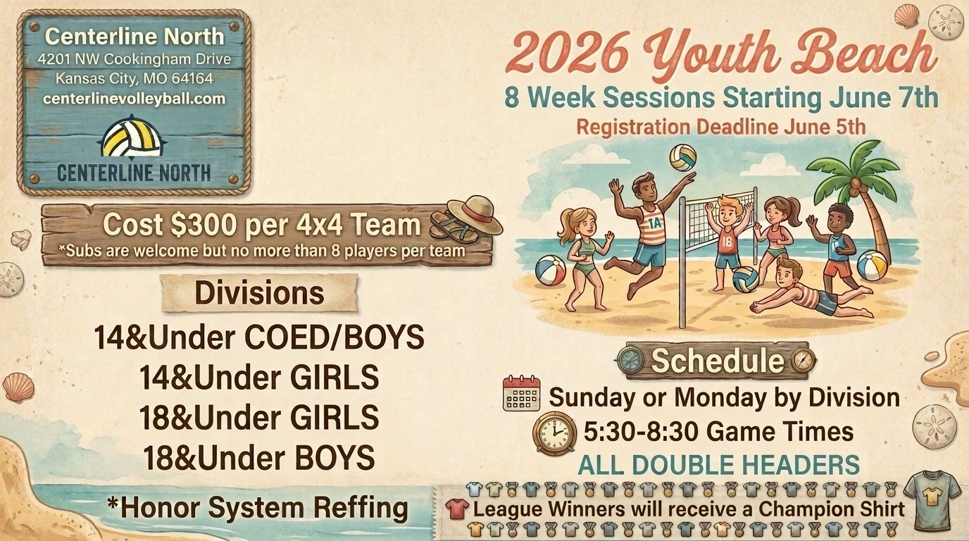 New CLN Youth Beach Flyer